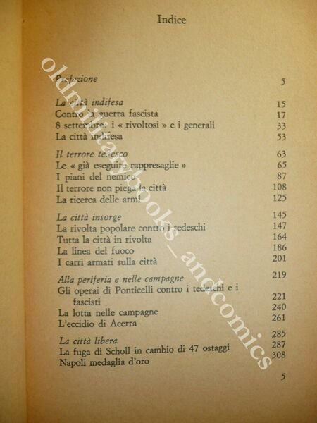 LE QUATTRO GIORNATE DI NAPOLI (LA CITTA INSORGE) ALDO DE …