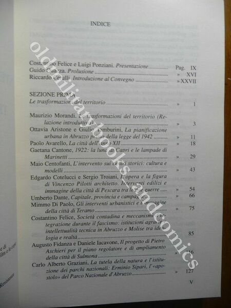 INTELLETTUALI E SOCIETA IN ABRUZZO TRA LE DUE GUERRE FELICE-PONZIANI …