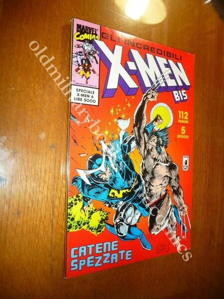 X-MEN BIS CATENE SPEZZATE STAR COMICS X-MEN 6 PERFETTO