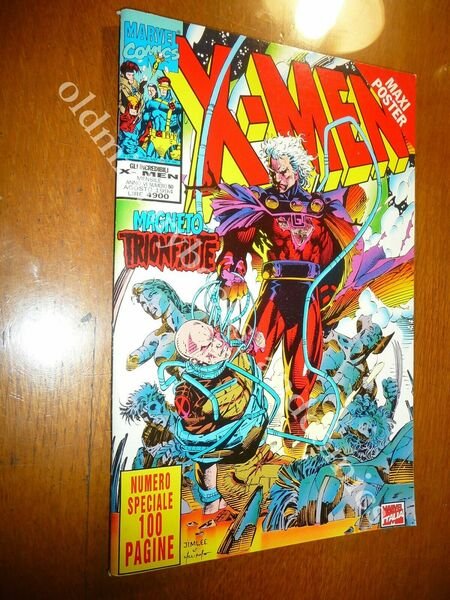 X-MEN MAGNETO TRIONFANTE n. 50 CON MAXI POSTER DA EDICOLA …