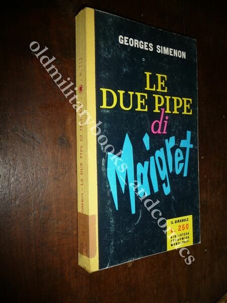 n. 113 I ROMANZI DI SIMENON LE DUE PIPE DI …