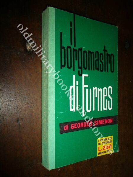 n. 145 I ROMANZI DI SIMENON IL BORGOMASTRO DI FURNES …