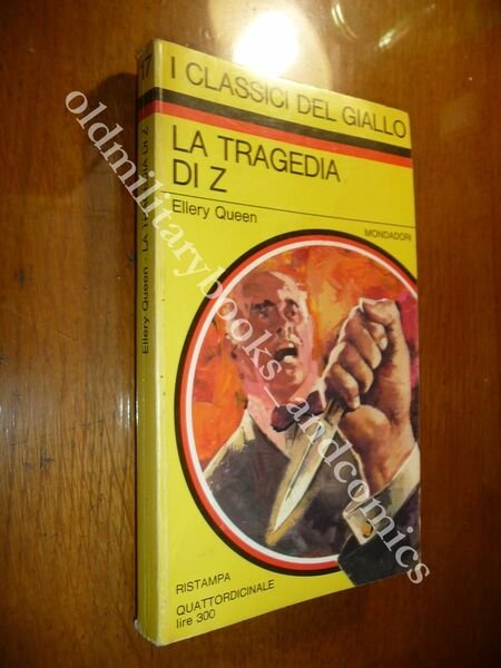 ELLERY QUEEN LA TRAGEDIA DI Z MONDADORI 1967