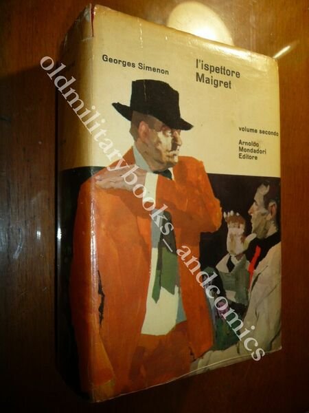 GEORGES SIMENON L'ISPETTORE MAIGRET VOLUME SECONDO MONDADORI