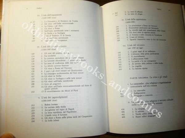 STORIA DEGLI EBREI IN ITALIA ATTILIO MILANO EINAUDI 1963 I^ …