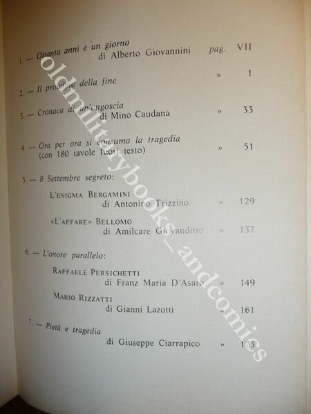 8 SETTEMBRE 1943 PIETA E TRAGEDIA ALBERTO GIOVANNINI AMPLIA DOC. …