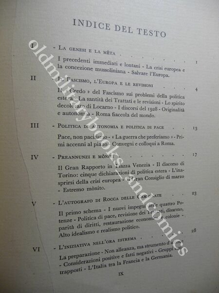 IL PATTO MUSSOLINI SALATA FRANCESCO STORIA DEL FAMOSO PATTO A …