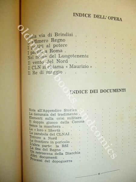 L'ITALIA LIBERATA DOPO LA CAPITOLAZIONE BRUNO SPAMPANATO ULTIMO CONTROMEMORIALE