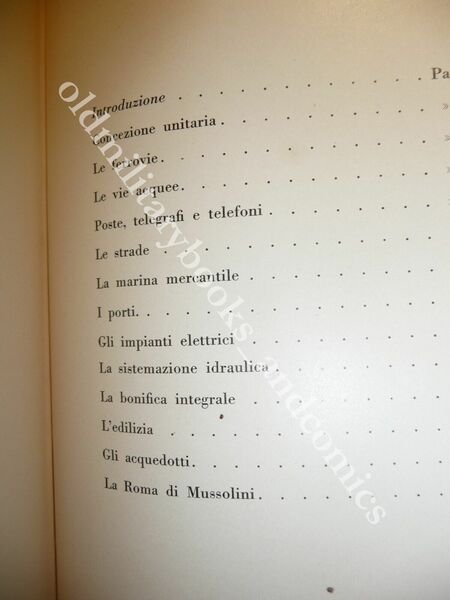 POLITICA DI LAVORI PUBBLICI NEL REGIME FASCISTA G.C. BARAVELLI BONIFICHE …