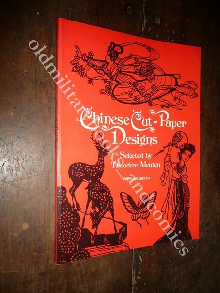 CHINESE CUT-PAPER DESIGNS THEODORE MENTEN