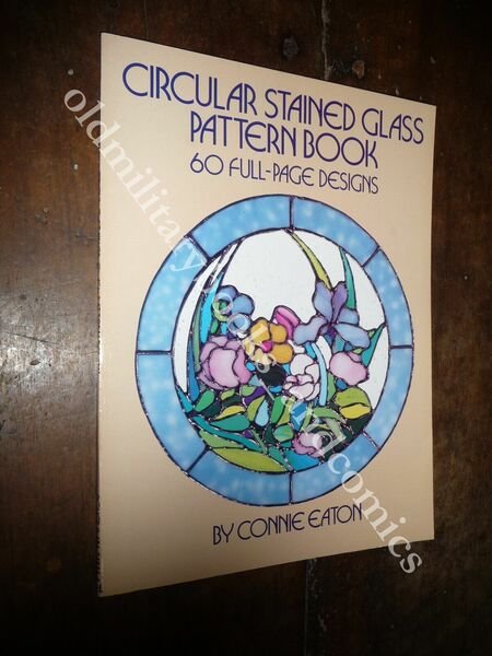 CIRCULAR STAINED GLASS PATTERN BOOK CONNIE EATON