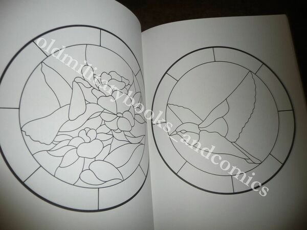 CIRCULAR STAINED GLASS PATTERN BOOK CONNIE EATON