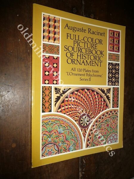 FULL-COLOR PICTURE SOURCEBOOK OF HISTORIC ORNAMENT AUGUST RACINET | Immagine Gallery 1