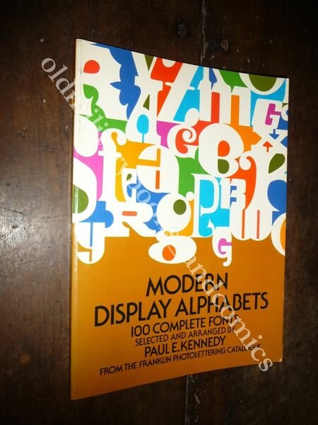 MODERN DISPLAY ALPHABETS PAUL E.KENNEDY