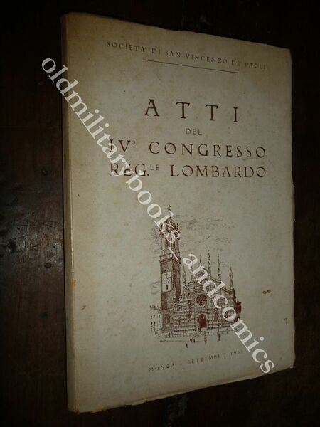 ATTI DEL IV° CONGRESSO REG.LE LOMBARDO AA.VV.