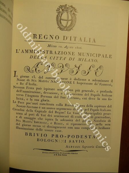 MILANO NELLE IMMAGINI DIPINTI E MANIFESTI DAL 1796 AL 1860 …