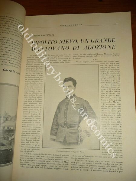 GONZAGHESCA NUMERO UNICO 1933 FASCI DI COMBATTIMENTO FUTURISMO MARINETTI