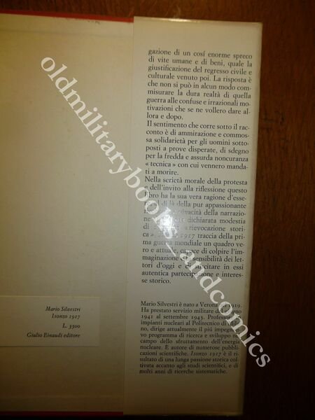 ISONZO 1917 MARIO SILVESTRI UN ACCURATISSIMO STUDIO SULLA BATTAGLIA DI …
