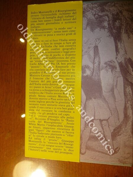 FIGURE & FIGURI DEL RISORGIMENTO INDRO MONTANELLI
