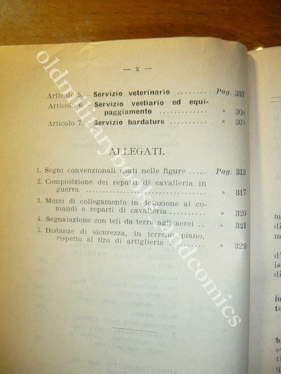 ADDESTRAMENTO DELLA CAVALLERIA 1931 MINISTERO DELLA GUERRA OTTIMO