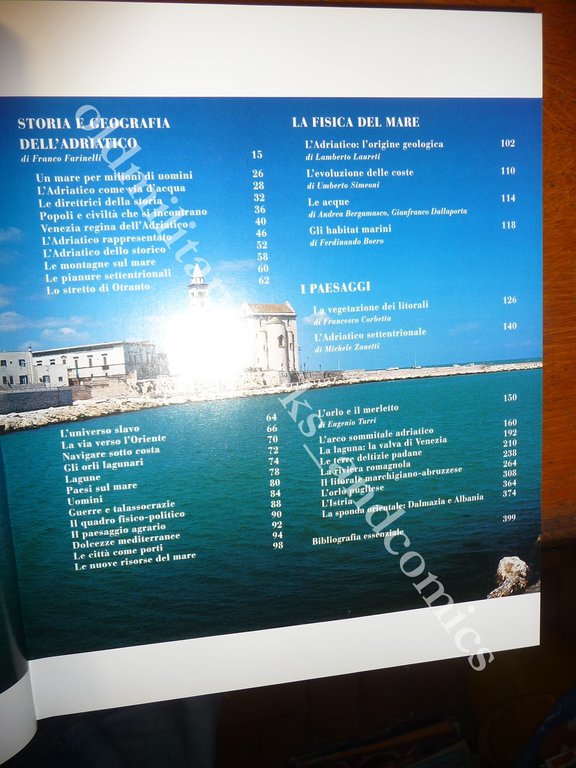 ADRIATICO MARE D'EUROPA LA GEOGRAFIA E LA STORIA 1° VOL. …