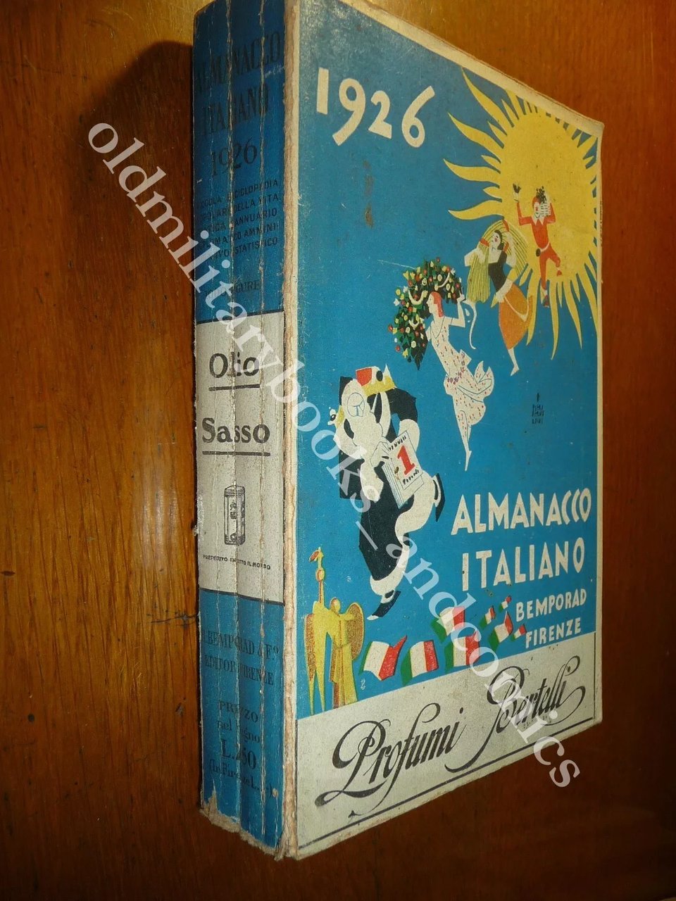 ALMANACCO ITALIANO 1926 BEMPORAD PICCOLA ENCICLOPEDIA POPOLARE