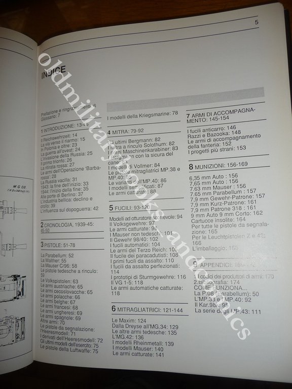 ARMI DEL III REICH G. MARKHAM PISTOLE MITRAGLIATRICI MUNIZIONI | Immagine Gallery 3