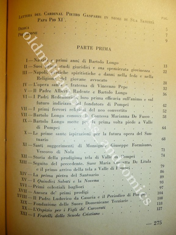 BARTOLO LONGO E IL SANTUARIO DI POMPEI SCOTTO DI PAGLIARA