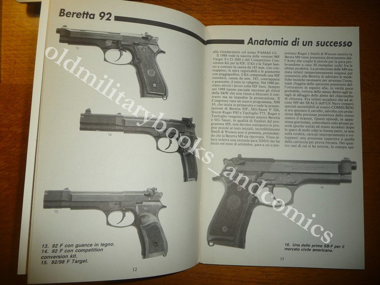 BERETTA 92 ANATOMIA DI UN SUCCESSO VITTORIO BALZI a cura … | Immagine Gallery 3