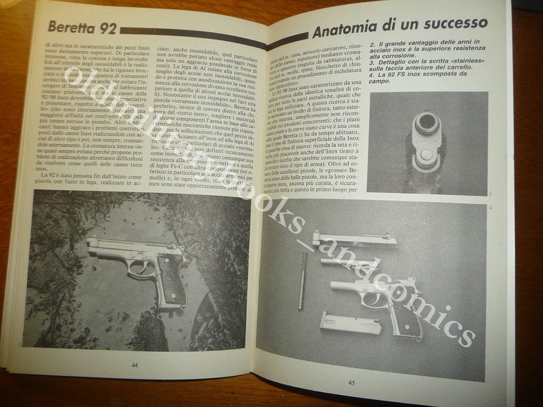 BERETTA 92 ANATOMIA DI UN SUCCESSO VITTORIO BALZI a cura … | Immagine Gallery 5
