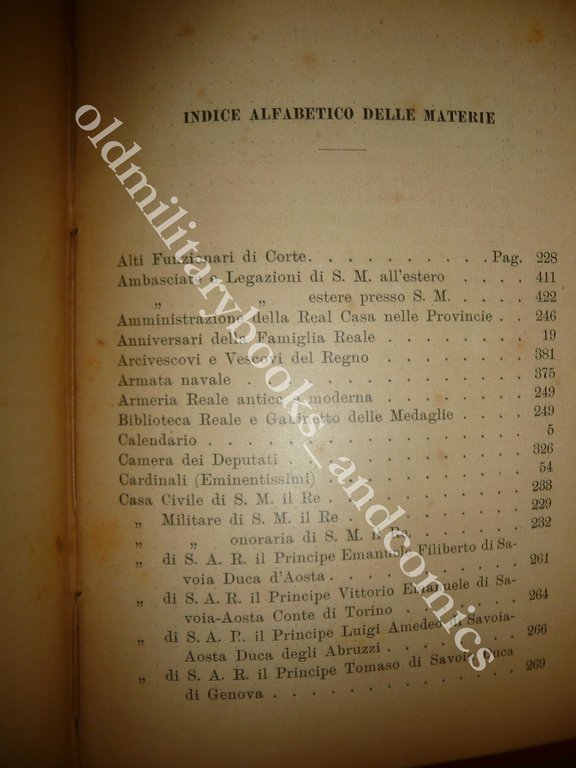 CALENDARIO REALE 1902 SOVRANI CONSULTA ARALDICA E ORDINI CAVALLERESCHI