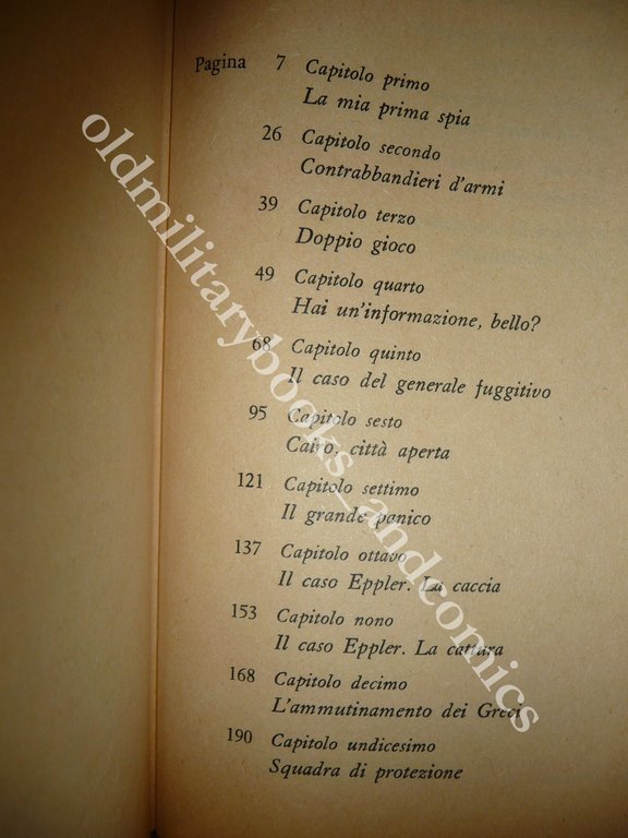 CONTROSPIONAGGIO AL CAIRO A.W. SANSON