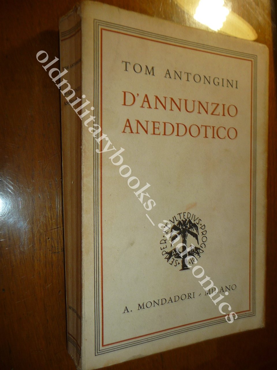 D'ANNUNZIO ANEDDOTICO TOM ANTONGINI | Immagine principale