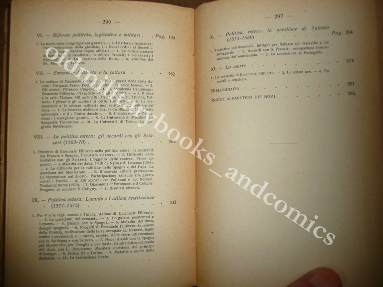 EMANUELE FILIBERTO (1528-1559) (1559-1580) ARTURO SEGRE 2 VOLUMI