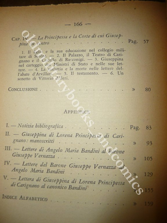 GIUSEPPINA DI LORENA PRINCIPESSA DI CARIGNANO GAETANO GASPERONI