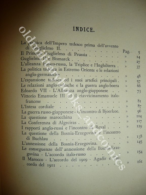 GUGLIELMO II LA GERMANIA E L'EUROPA 1888-1914 GIUSEPPE WALTER MACCOTTA