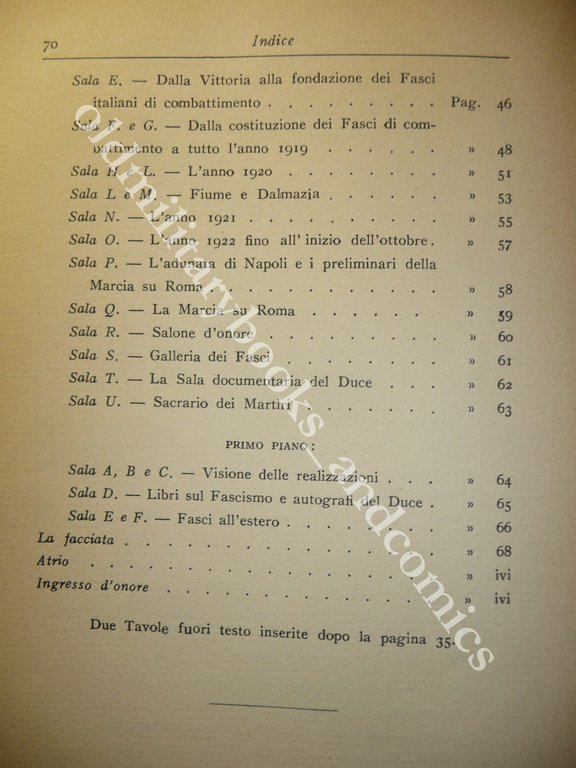 GUIDA DELLA MOSTRA DELLA RIVOLUZIONE FASCISTA X ANNUALE
