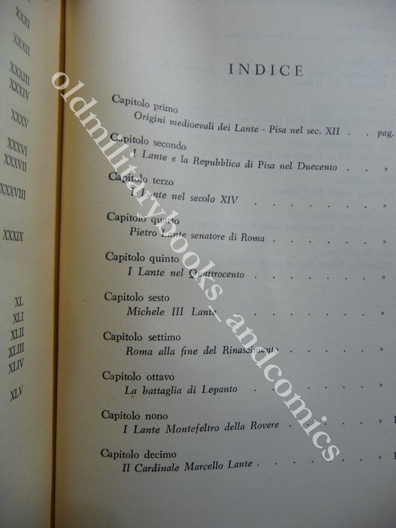 I LANTE MONTEFELTRO DELLA ROVERE CARLO CERIANA MAYNERI