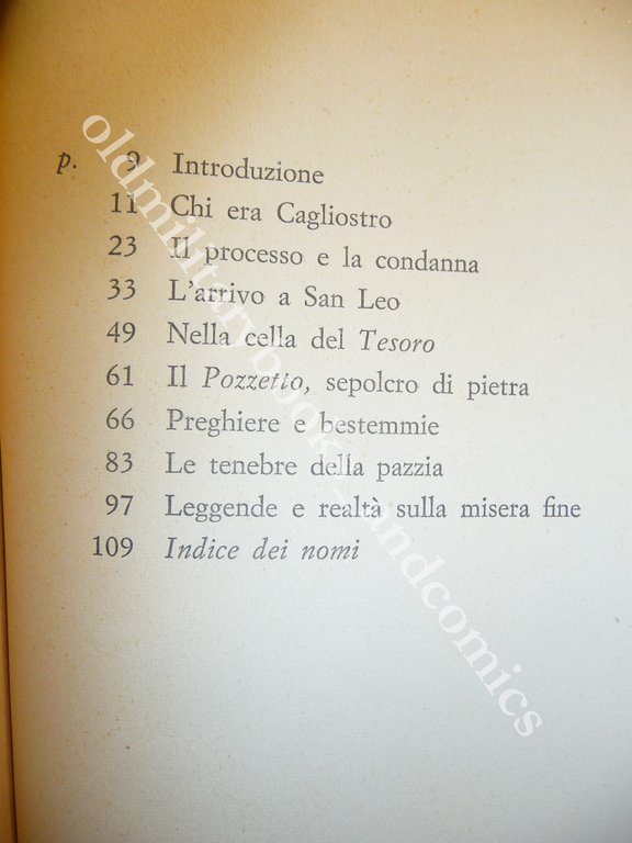 IL CONTE DI CAGLIOSTRO PRIGIONIA E MORTE NELLA FORTEZZA DI …