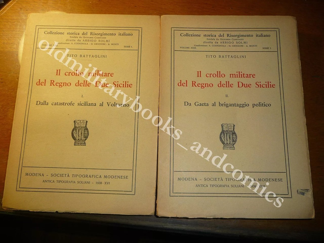 IL CROLLO MILITARE DEL REGNO DELLE DUE SICILIE TITO BATTAGLINI …