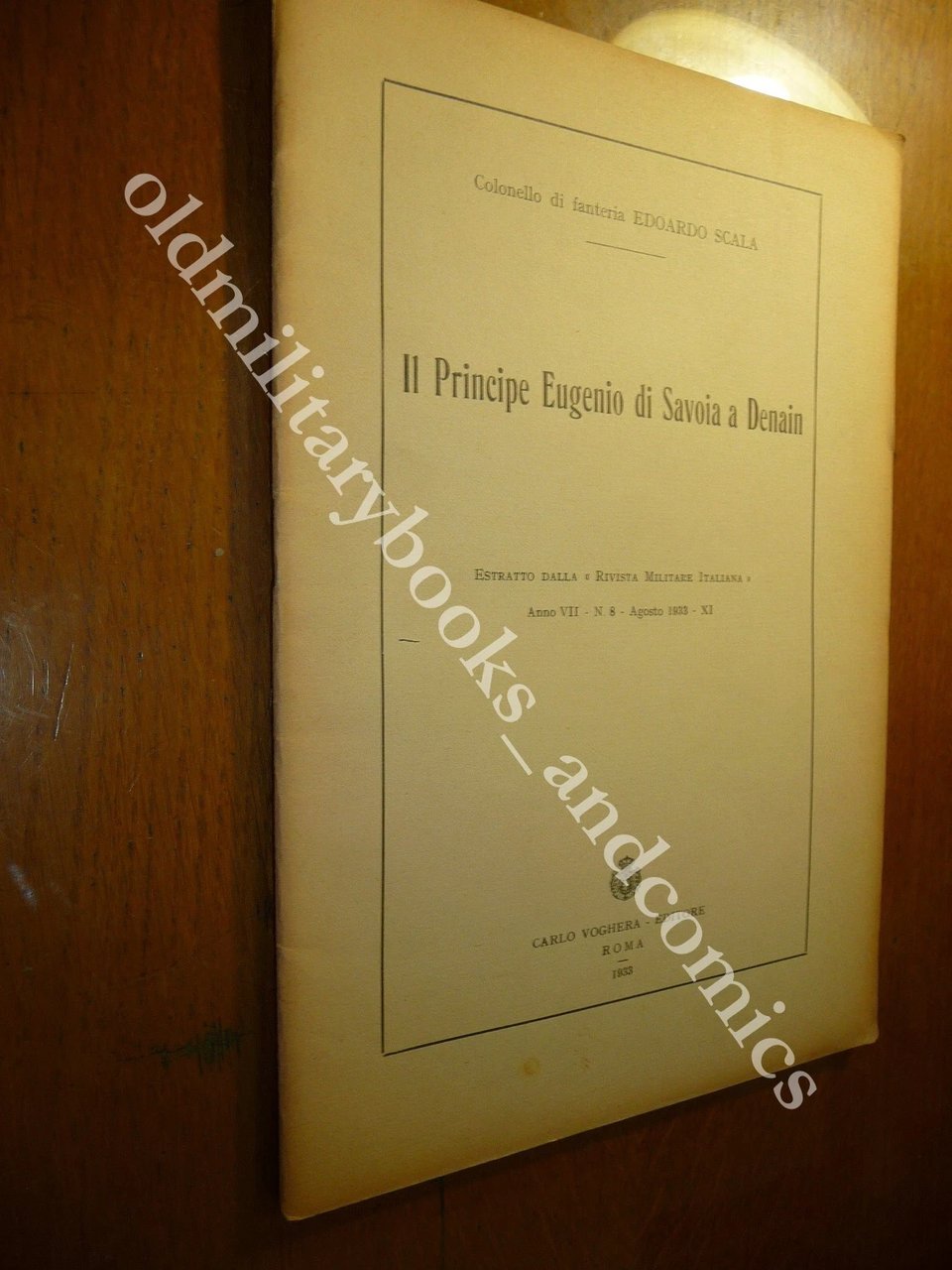 IL PRINCIPE EUGENIO DI SAVOIA A DENAIN EDOARDO SCALA