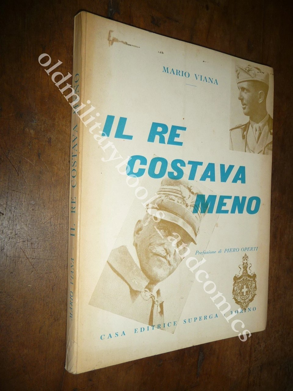 IL RE COSTAVA MENO MARIO VIANA DEDICA AUTORE RARO