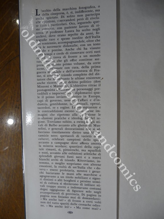 IMMAGINE DEL FASCISMO 1° volume ERNESTO G. LAURA