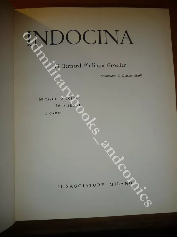 INDOCINA BERNARD PHILIPPE GROSLIER COLLANA IL MARCOPOLO