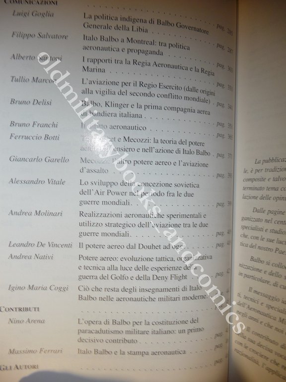 ITALO BALBO AVIAZIONE E POTERE AEREO CARLO MARIA SANTORO