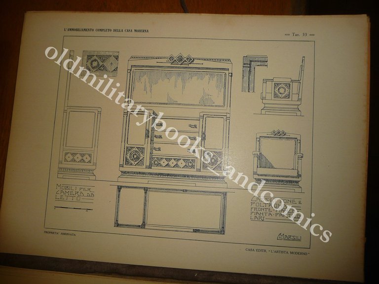 L'AMMOBILIAMENTO COMPLETO DELLA CASA MODERNA 40 TAVOLE