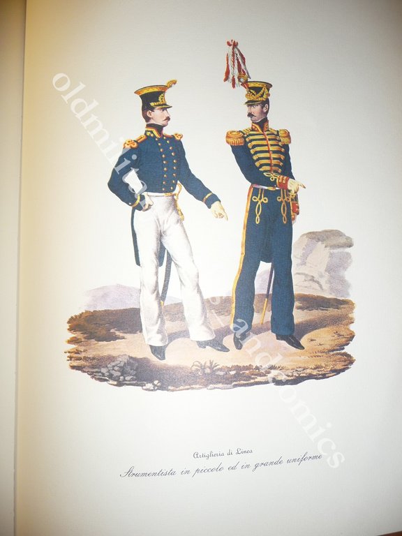 L'ESERCITO NAPOLETANO DEL 1832 FIORENTINO-BOERI PERFETTO CON COFANETTO