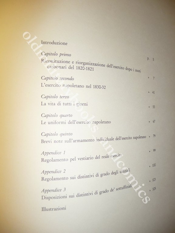 L'ESERCITO NAPOLETANO DEL 1832 FIORENTINO-BOERI PERFETTO CON COFANETTO