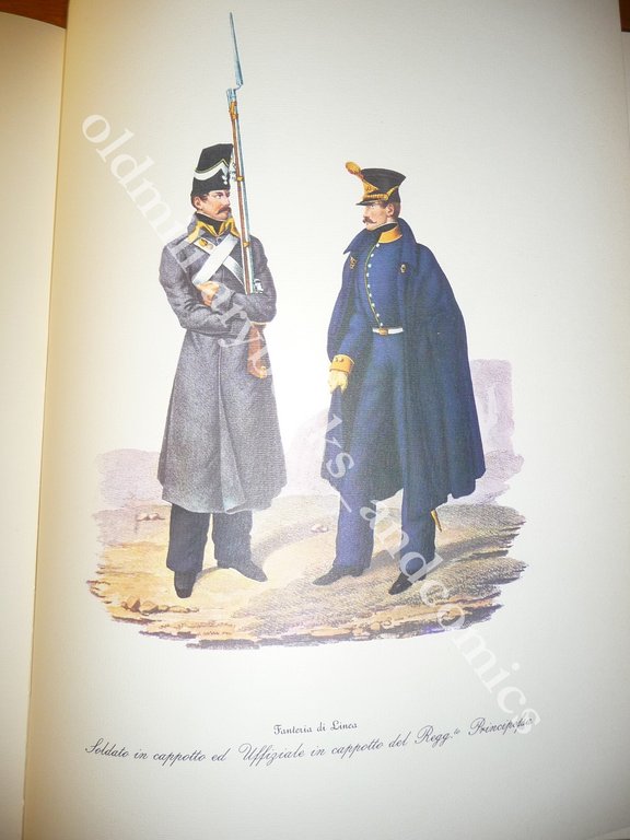 L'ESERCITO NAPOLETANO DEL 1832 FIORENTINO-BOERI PERFETTO CON COFANETTO