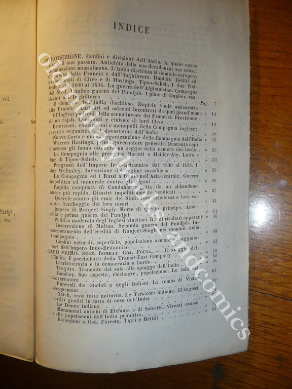 L'INDIA CONTEMPORANEA E STORIA DELL'INSURREZIONE DEL 1857 FERDINADO DE LANOYE